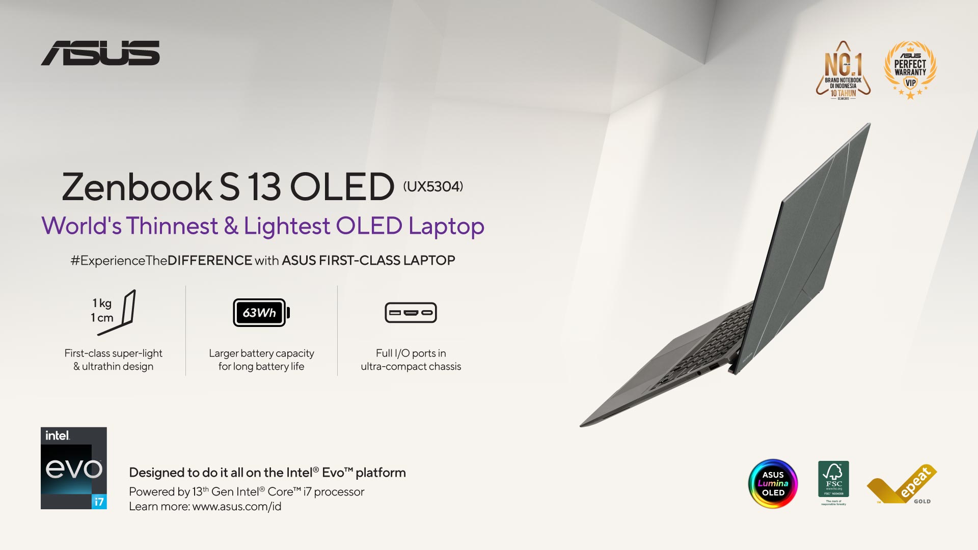 ASUS Zenbook S 13 OLED (UX5304)