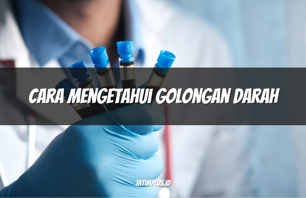 Cara Mengetahui Golongan Darah Cara Mengetahui Golongan Darah